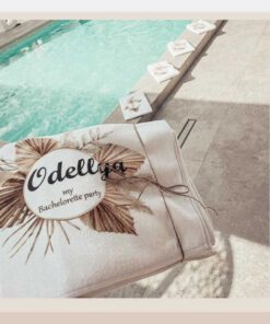 מגבת חוף מעוצבת